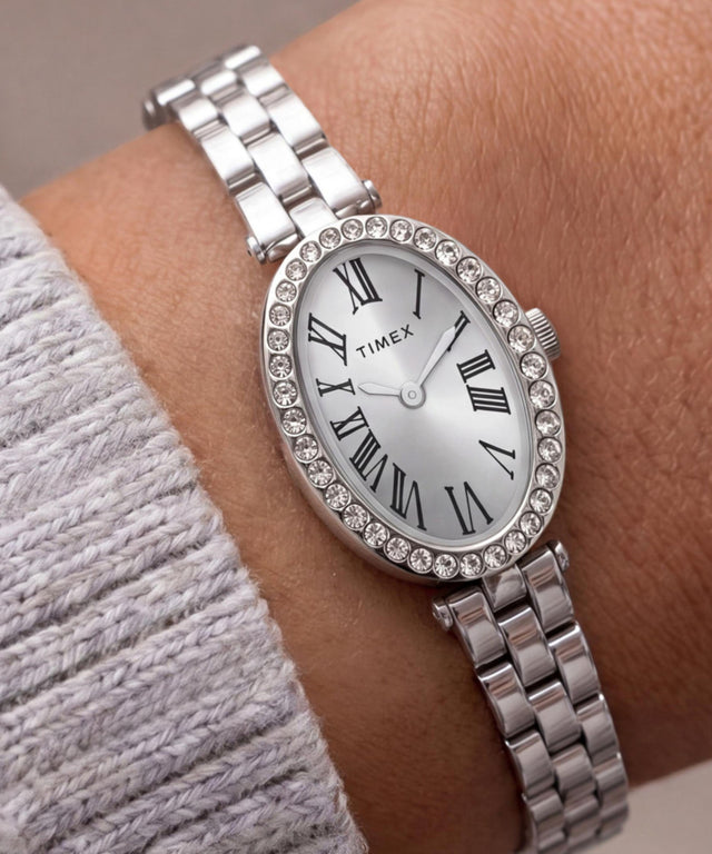 TW2Y90000 Cavatina® 19mm Stainless Steel Bracelet Watch  Primary Wrist Image
