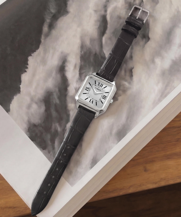TW2Y90600 Addison 23mm Leather Strap Watch   Campaign Key Silhouettes (Beauty shots) Image