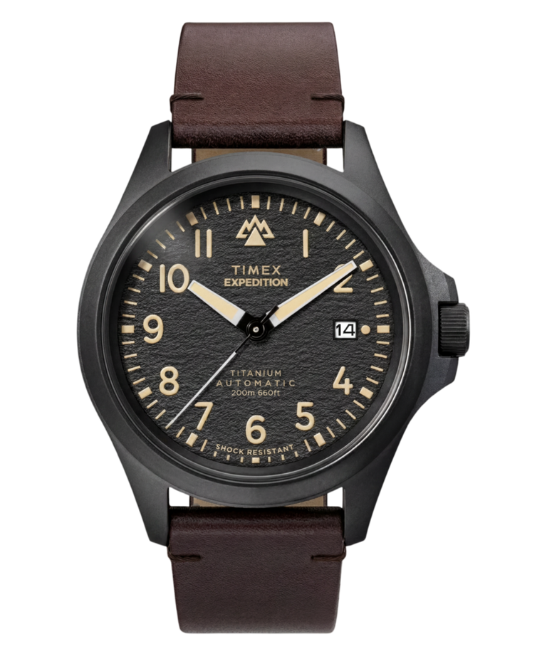TW2Y90900 Expedition® Field Post Titanium Automatic 41mm Leather Strap Watch Primary Image