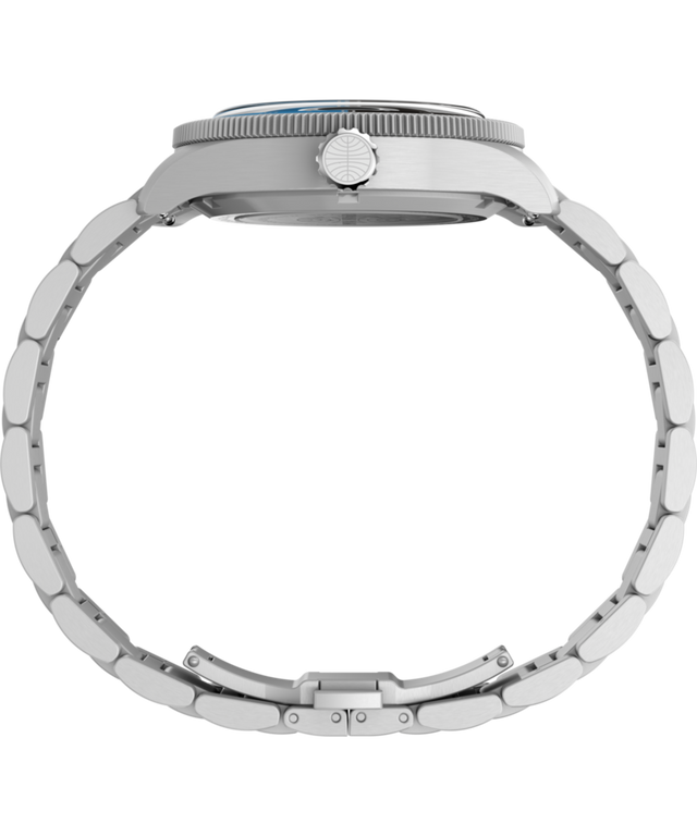TW2Y94300 Pan Am® x Timex® Waterbury Automatic GMT 41.5mm Stainless Steel Bracelet Watch
 Profile Image