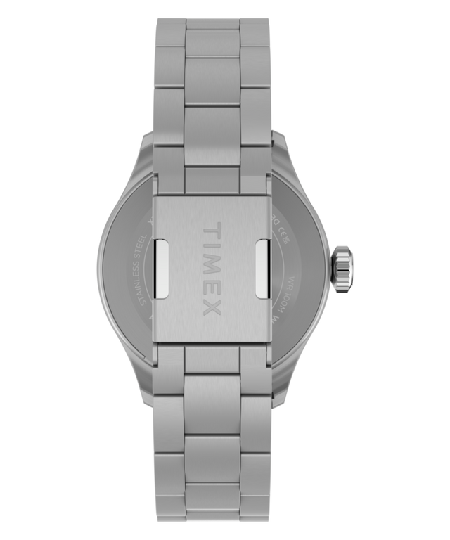 TW2Y94600 Pan Am® x Timex® Waterbury GMT 41mm Stainless Steel Bracelet Watch Strap Image