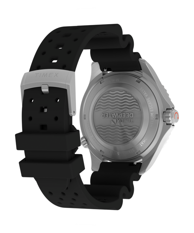 TW3A01700 Deepwater Meridian 200 HEV Automatic 44mm HNBR Synthetic Rubber Strap Watch Caseback with Attachment Image