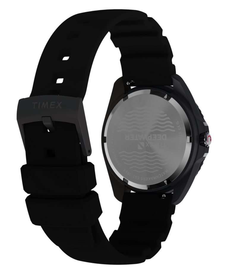 TW3A02000 Deepwater Arctic 200 40.5mm HNBR Synthetic Rubber Strap Watch Caseback with Attachment Image