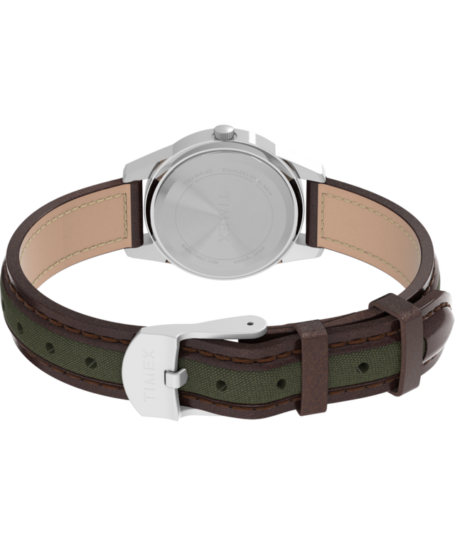 TW4B12000 Expedition Field Mini 26mm Leather Strap Watch Caseback with Attachment Image