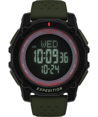 TW4B33700 Expedition Ridge Solar 49mm Silicone Strap Watch Primary Image