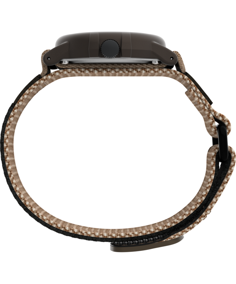 TW4B34900 Timex x Peanuts® Camper Ski 38mm Fabric Strap Watch Profile Image