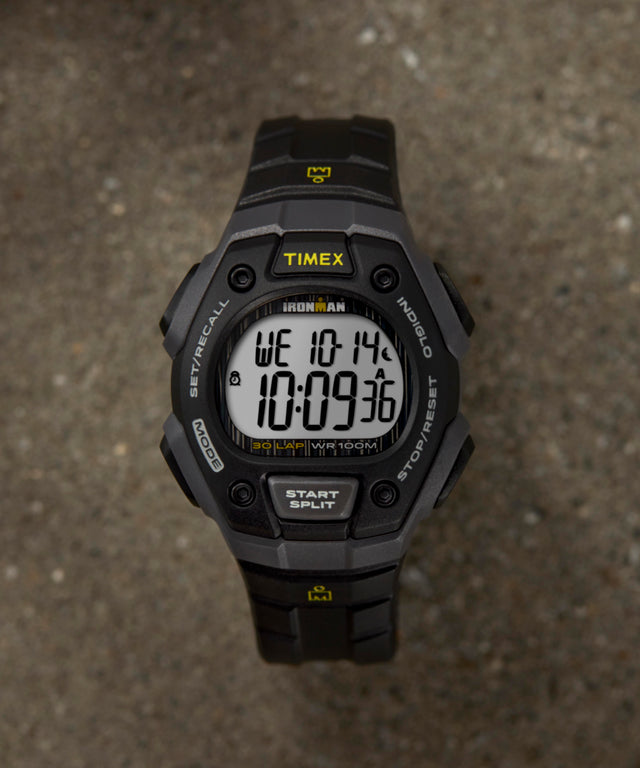 TW5M09500 IRONMAN Classic 30 Full-Size Resin Strap Watch Campaign Key Silhouettes (Beauty shots) Image