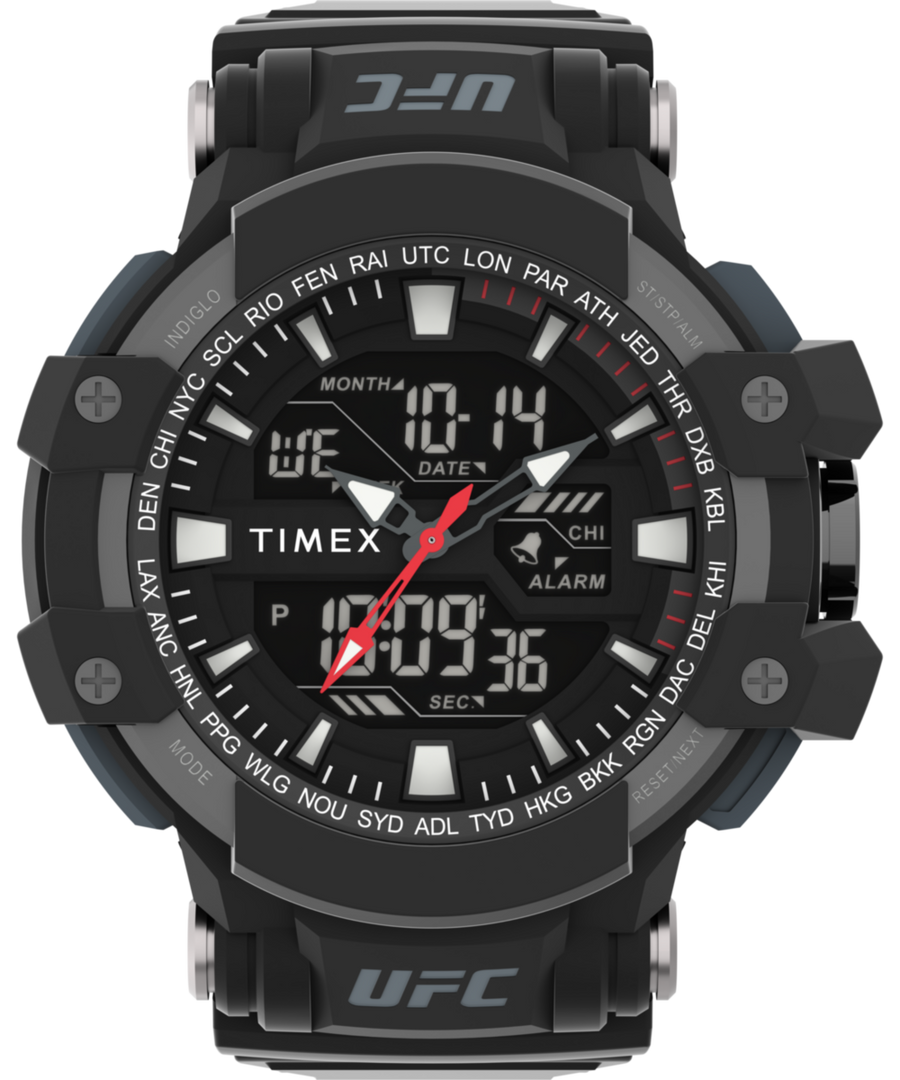 TW5M51800 Timex UFC Combat 53mm Resin Strap Watch Primary Image