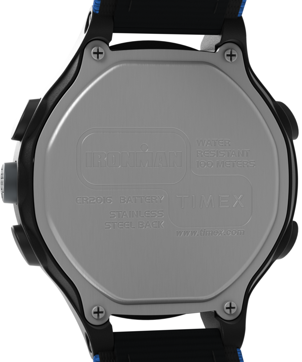 TIMEX IRONMAN T200 42mm FastWrap Strap Watch Black Resin