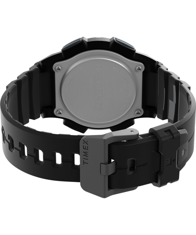 TW5M64800 TIMEX® IRONMAN® Shock Endure 42mm Resin Strap Watch Caseback with Attachment Image