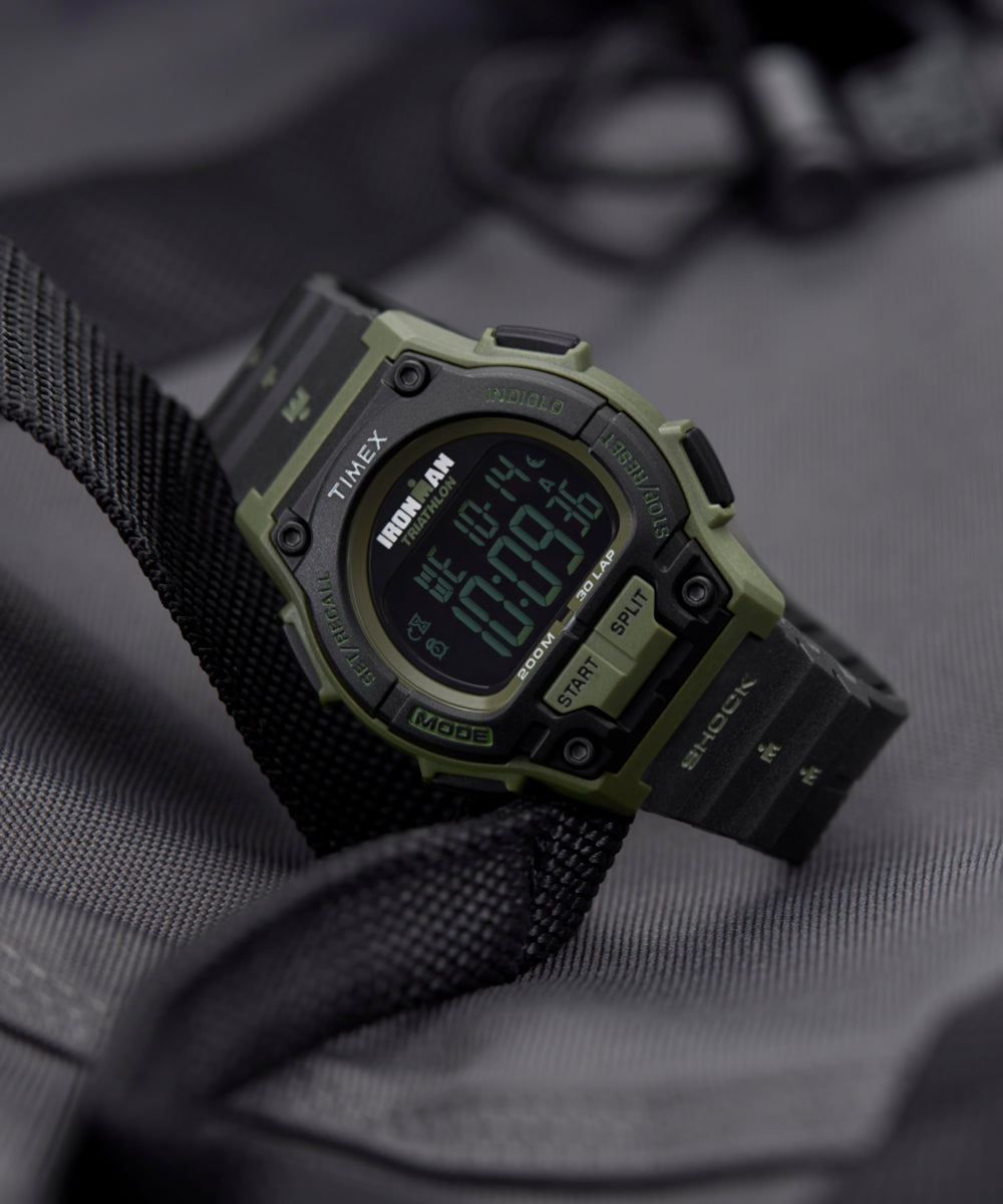 TIMEX® IRONMAN® Shock Endure 42mm Resin Strap Watch - TW5M64900