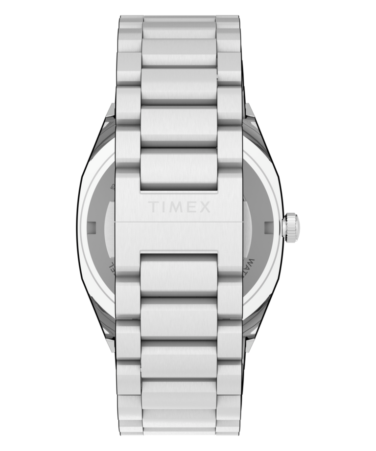 TW6A00500 Timex® Automatic E Line 38mm Stainless Steel Bracelet Watch Strap Image