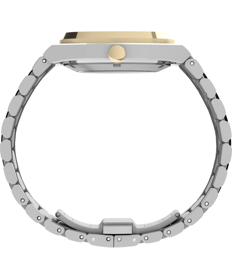 TW6A00600 Timex® Automatic E Line 38mm Stainless Steel Bracelet Watch Profile Image