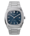 TW6A00700 Timex® Automatic E Line 38mm Stainless Steel Bracelet Watch Primary Image