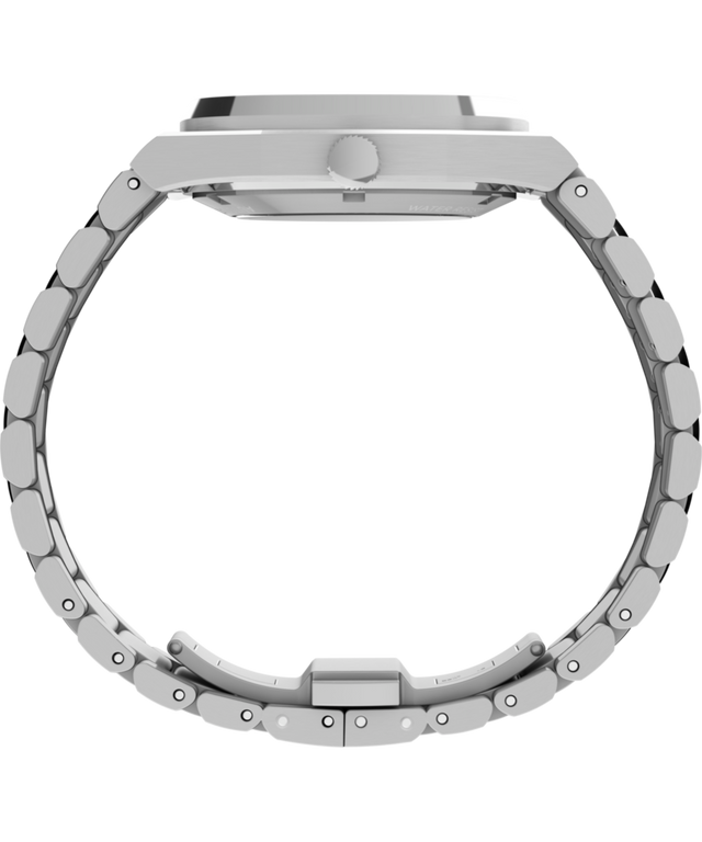 TW6A00700 Timex® Automatic E Line 38mm Stainless Steel Bracelet Watch Profile Image