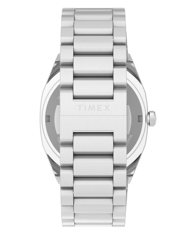 TW6A00700 Timex® Automatic E Line 38mm Stainless Steel Bracelet Watch Strap Image
