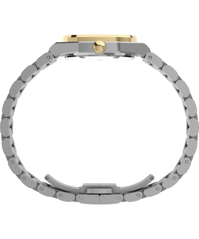 TW6A00800 Timex® Quartz E Line 30mm Stainless Steel Bracelet Watch  Profile Image