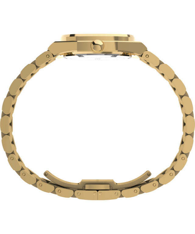 TW6A00900 Timex® Quartz E Line 30mm Stainless Steel Bracelet Watch Profile Image