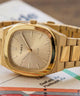 TW6A00900 Timex® Quartz E Line 30mm Stainless Steel Bracelet Watch Campaign Key Silhouettes (Beauty shots) Image