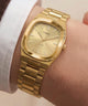 TW6A00900 Timex® Quartz E Line 30mm Stainless Steel Bracelet Watch Primary Wrist Image
