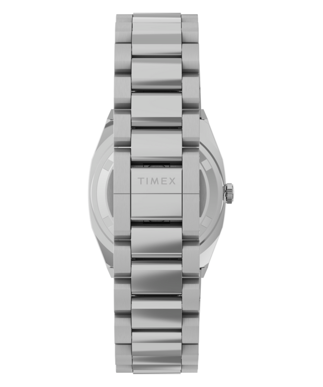 TW6A01000 Timex® Quartz E Line 30mm Stainless Steel Bracelet Watch Strap Image