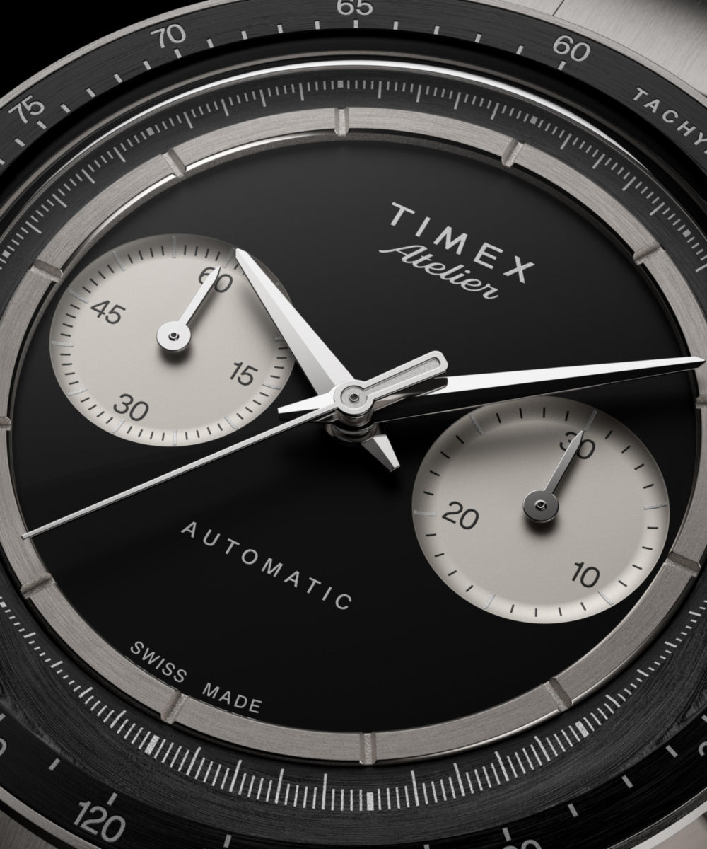 BEMOメタルコレクションZOJE No.1 ALEXANDER THIEMER Timex Atelier Chronograph Automatic M1a Ti 42mm Swiss Made