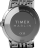 TW6A03900 Marlin® Quartz 34mm Stainless Steel Bracelet Watch Caseback Image