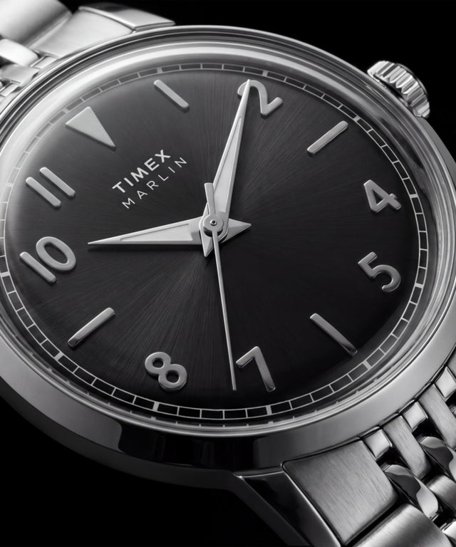 TW6A04200 Marlin® Quartz 34mm Stainless Steel Bracelet Watch Alt Beauty Shot 4