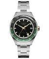 TW6A07200 Timex Atelier GMT Première M1a 38mm Swiss Made Automatic Stainless Steel Bracelet Primary Image
