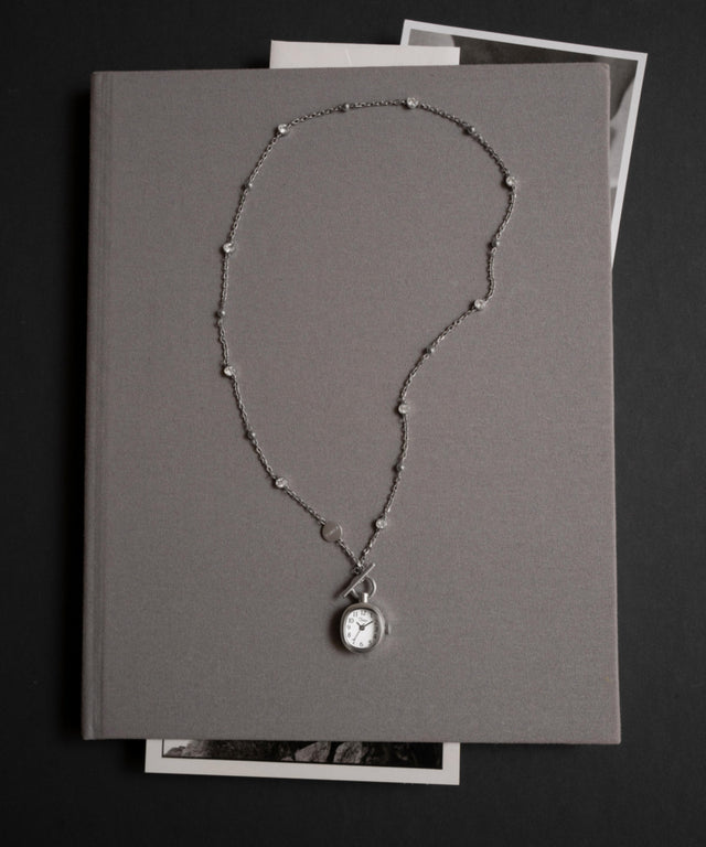 TW6A17600 Cavatina® Mini 17mm Stainless Steel Necklace Campaign Key Silhouettes (Beauty shots) Image