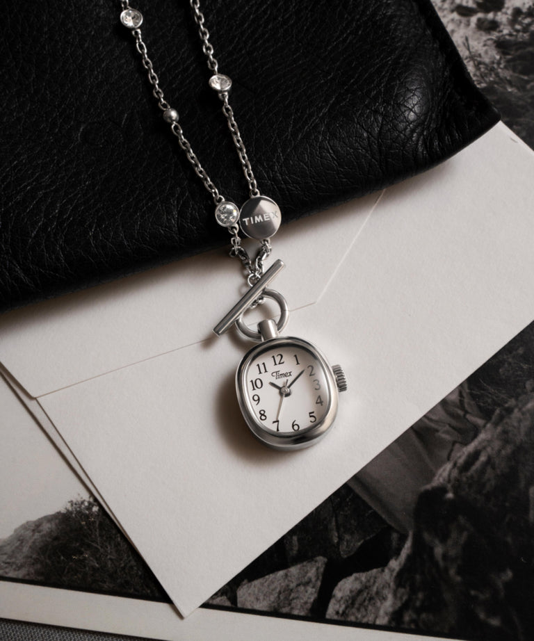 TW6A17600 Cavatina® Mini 17mm Stainless Steel Necklace Alt Beauty Shot 4