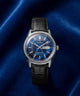 TW6A33800 Q Timex Blue Vega 38mm Leather Strap Watch Collab Additional Image