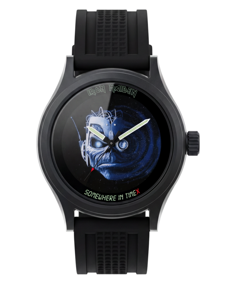 TW6A34000 Timex for Iron Maiden 1986 Tribute 40mm HNBR Strap Watch Primary Image