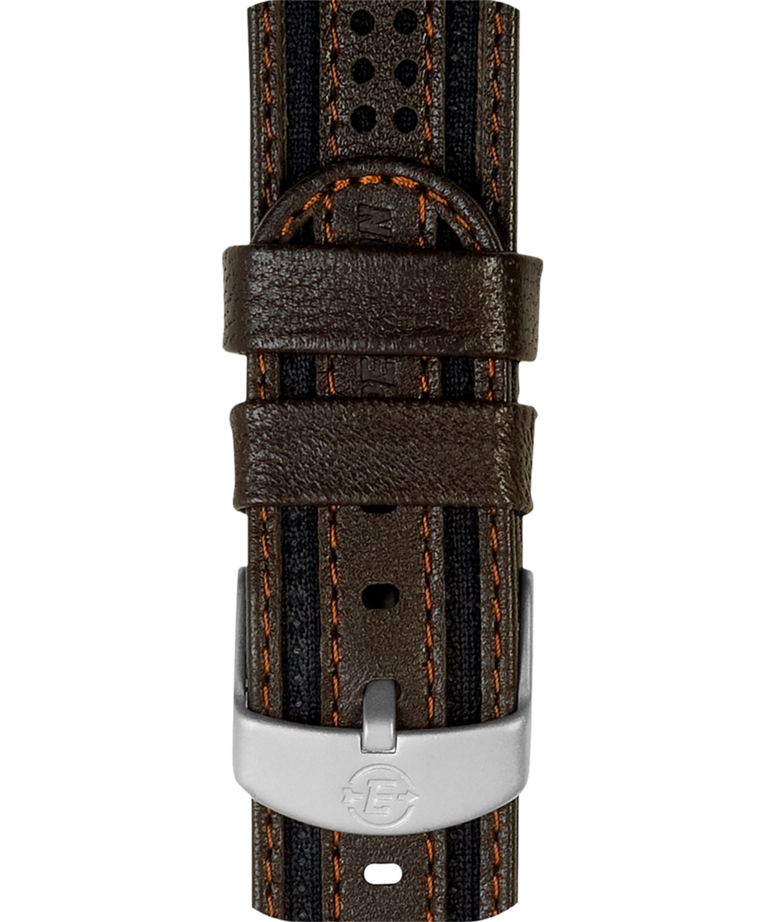 TW7C02000 18mm Fabric with Leather Strap Primary Image