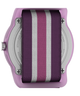 TW7C06100 TIMEX TIME MACHINES® 29mm Purple Stripe Elastic Fabric Kids Watch Caseback Image