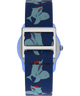 TW7C13500 TIMEX TIME MACHINES® 29mm Blue Shark Elastic Fabric Kids Watch Strap Image