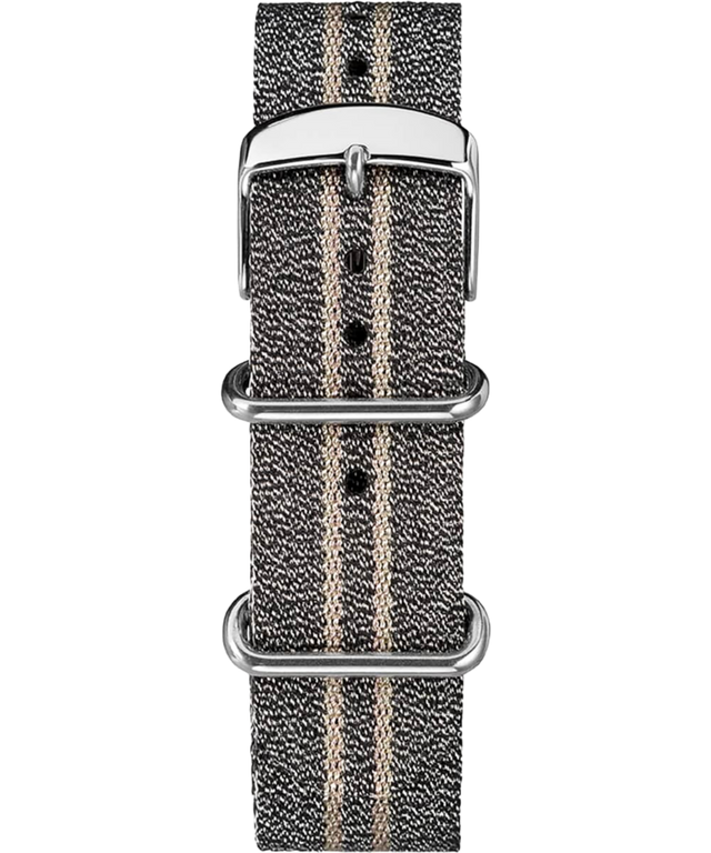 TW7C27500 20mm Metallic Stripe Woven Fabric Slip-Thru Strap Primary Image