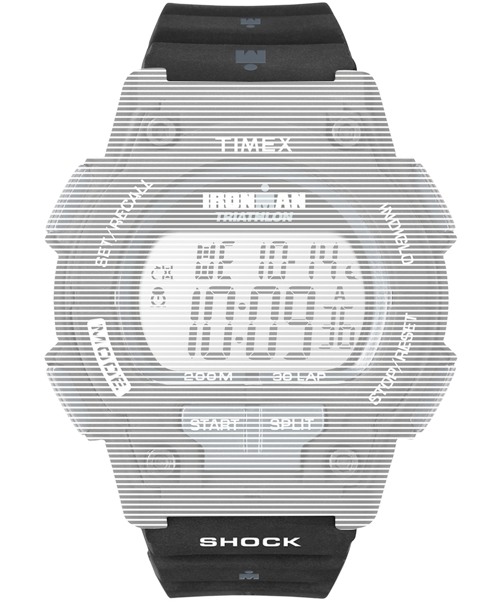 IRONMAN Original 30 Shock Full-Size Resin Strap Watch
