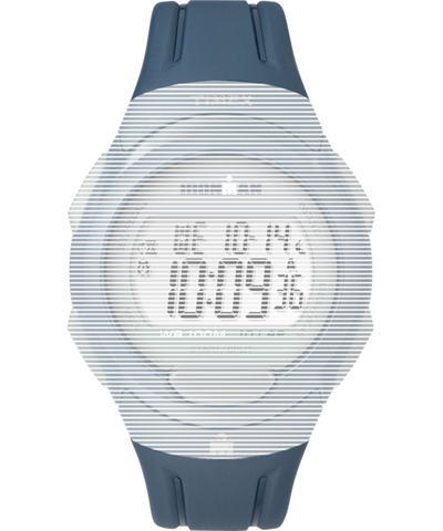 TW7C54800 Replacement 16mm Blue Matte Resin Strap for Ironman® Essential 10 Full-Size Primary Image