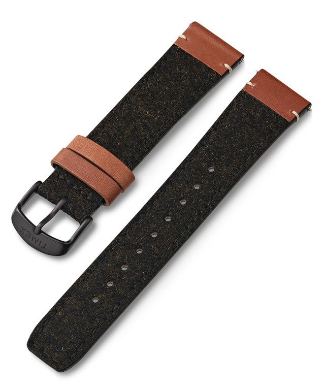 TW7C64500YX 20mm Fabric Strap with Leather Accents primary image