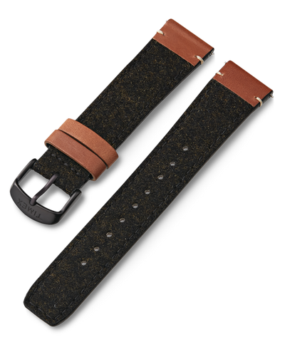 TW7C64500 20mm Fabric Strap with Leather Accents Primary Image