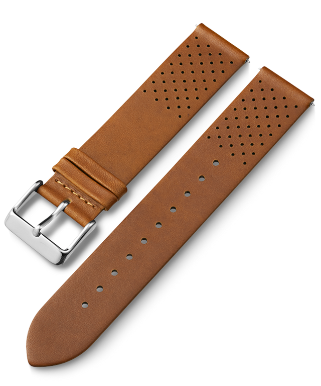 TW7C64700YX 20mm Quick Release Matte Leather Strap primary image
