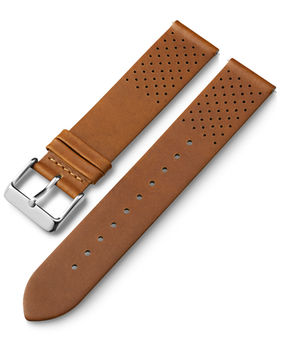 TW7C64700 20mm Quick Release Matte Leather Strap Primary Image