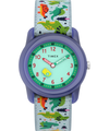 TW7C77300 TIMEX TIME MACHINES® 29mm Dinosaur Elastic Fabric Kids Watch Primary Image