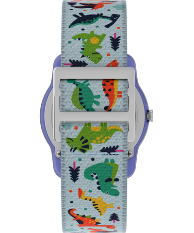 TW7C77300 TIMEX TIME MACHINES® 29mm Dinosaur Elastic Fabric Kids Watch Strap Image