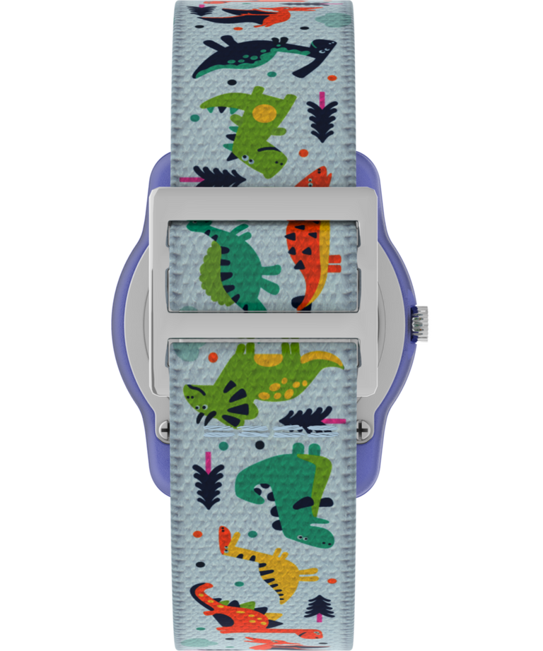 TW7C77300 TIMEX TIME MACHINES® 29mm Dinosaur Elastic Fabric Kids Watch Strap Image