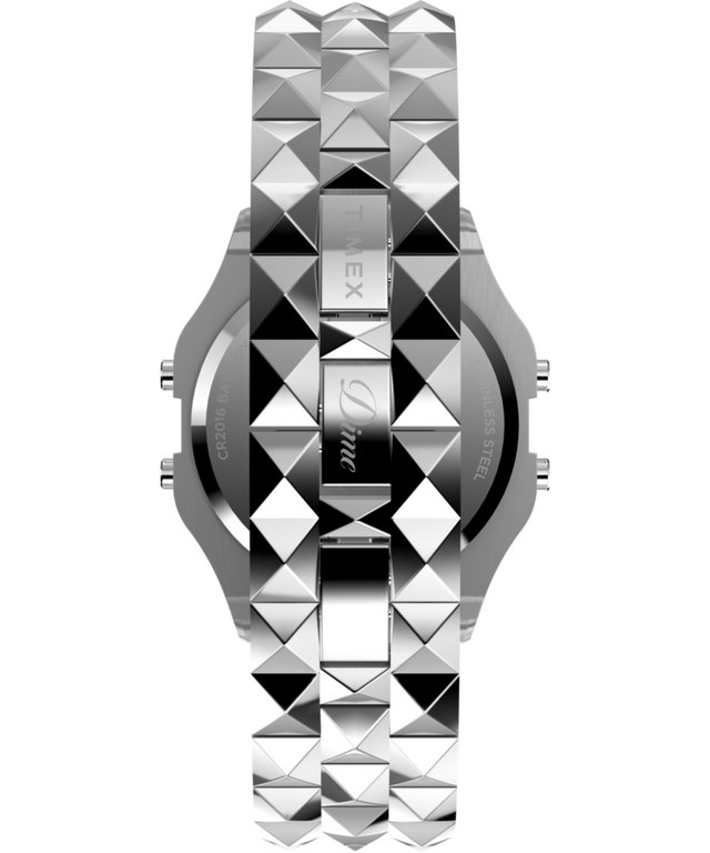 TWG068300 Dime x Timex - Presented by END. 34mm Stainless Steel Bracelet Watch Gift Set Strap Image