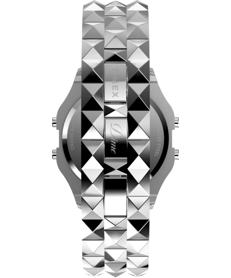 TWG068300 Dime x Timex - Presented by END. 34mm Stainless Steel Bracelet Watch Gift Set Strap Image