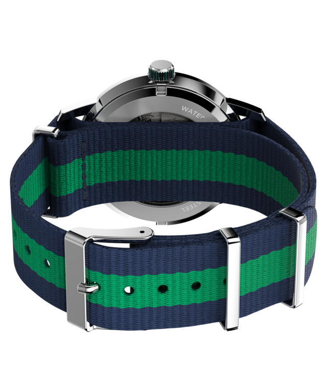 TWH6Z4710 Marlin® Automatic 40mm Fabric Strap Watch Caseback with Attachment Image