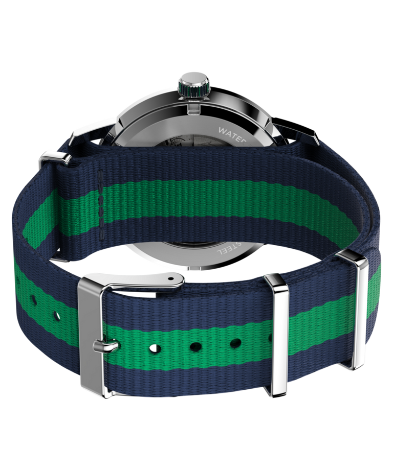 TWH6Z4710 Marlin® Automatic 40mm Fabric Strap Watch Caseback with Attachment Image